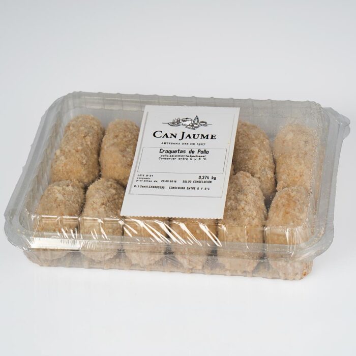 Croquetas de pollo sin gluten
